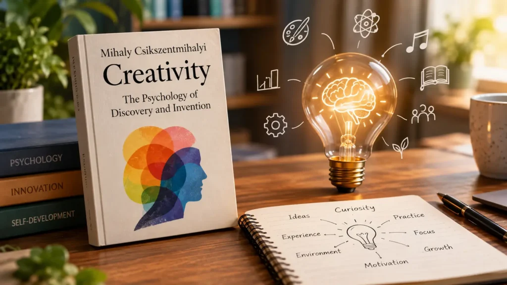 Creativity Book Summary by Mihaly Csikszentmihalyi